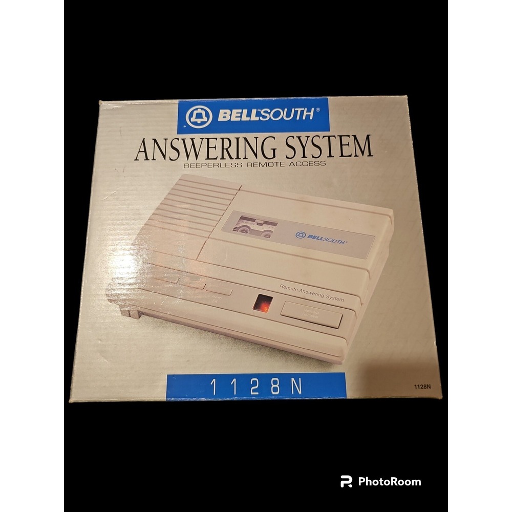 Vintage‎ Bellsouth Answering Machine  Remote Access 1128N New Open Box E46